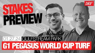 TFUS Grade 1 Pegasus World Cup Turf Preview  January 27 2024 [upl. by Anilatac746]