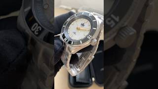 Mens silver Phoibos watch with steel strap Wave Master 200M  PY053DN Automatic 395MM [upl. by Chloe872]