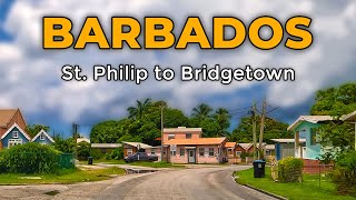 Driving in Barbados  Crane Resort to Carlisle Bay Timelapse ASMR [upl. by Bedelia]