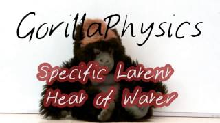 Specific Latent Heat of Water  A Level Physics Practical [upl. by Ahseenak561]