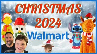 Walmart Christmas 2024 Shopping Walkthrough New Holiday Decor Shop With Me [upl. by Terrene]