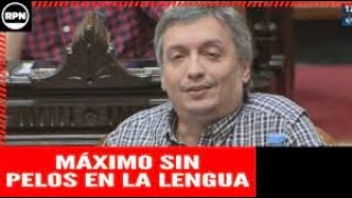 MAXIMO KIRCHNER y un discurso ÉPICO en el Congreso que dejo llenos de odios a los gorilas [upl. by Duong]