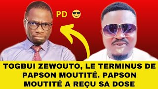 TOGBUI ZEWOUTO REMETS PAPSON MOUTITÉ À SA PLACE [upl. by Ahsetra928]