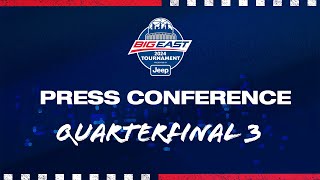 2024 BIG EAST Mens Basketball Tournament Press Conference Quarterfinal 3 [upl. by Lieberman]