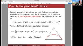 Algebraic Statistics A Very Brief Introduction [upl. by Enidlareg]