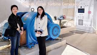 630kW Turgo Turbine [upl. by Ayotal]