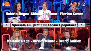 EVÈNEMENT Sidonie Bonnec amp Olivier Minne deviennent candidat de leur jeu pour le 1er avril 2023 [upl. by Abeh]