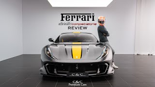 WITHOUT THE COMPETITION Ferrari 812 Competizione REVIEW [upl. by Katonah109]