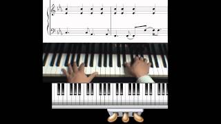 How to play Skyfall by Adele on piano [upl. by Burrows]