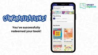 How to Redeem a Book in SMART DigiBook App [upl. by Snashall]