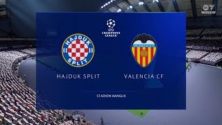 Random League Hajduk Split  Valencia Grupo B Jornada 5 [upl. by Edlin]