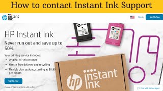 How to solve any problem with Instant Ink Account [upl. by Traweek]