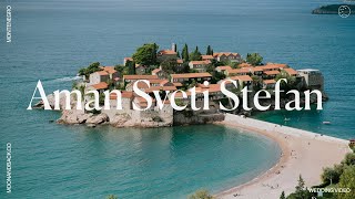 Aman Sveti Stefan Wedding Video  Supitcha amp Daniel  Montenegro [upl. by Yslehc]