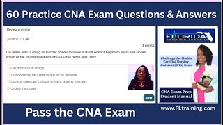 2023 CNA Exam Practice Questions amp Answers 60 Nurse Aide Practice Test Questions with Rationales [upl. by Lalat]