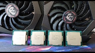 G5400 vs i3 8100 vs i5 8400 vs i5 9400F RTX2070 Test Game Benchmark [upl. by Pavia]