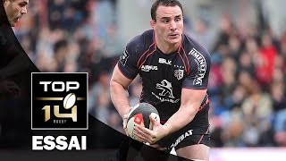 Lessai de Louis Picamoles  TOP 14  Lyon  Toulouse  J10  Saison 201415 [upl. by Eniarol]