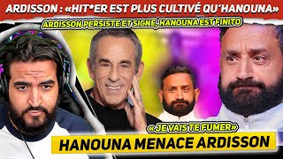 Alerte Drama Ardisson refuse de sexcuser Hanouna le menace quotJe vais te fumerquot [upl. by Jo-Ann]