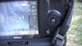 Nikon D3000 Manual Mode Explained [upl. by Hesky]