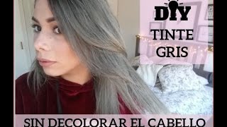 DIY cabello gris o plata en casa haz tu propio tinte gris [upl. by Ttenna609]