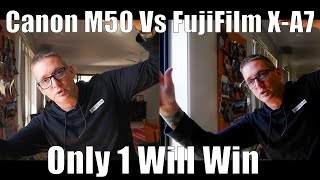 Canon M50 Vs Fujifilm XA7 [upl. by Akihc66]