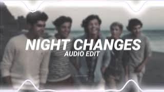 one direction  night changes edit audio [upl. by Munford]