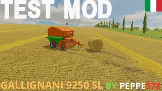 PRESENTSAZIONE GALLIGNANI 9250 SL BY PEPPE978\Farming Simuletor 22 [upl. by Eeleak]