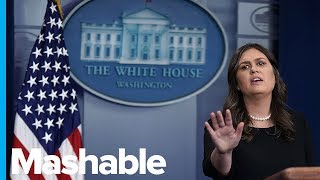 Sarah Huckabee Sanders Most Ludicrous Moments as Press Secretary [upl. by Philo765]