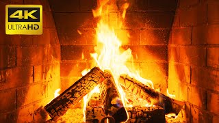 🔥 The Best Burning Fireplace 4K 10 HOURS with Crackling Fire Sounds NO MUSIC Close Up Fireplace 4K [upl. by Liw]