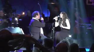 Yiannis Parios amp Melina Aslanidou performance on 27022016 [upl. by Lita644]