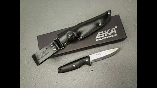 EKA Nordic W12 Black edc knife knives bushcraft [upl. by Publius]