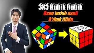 Kubik Rubik terish formulasi Kubik yigish Rubis Cube Кубик Рубик формула Kubik terish kubik yasash [upl. by Maire]