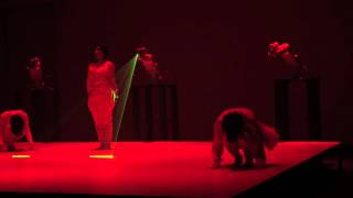 ELEVENPLAY x RZM quotrayquot dance with robots and lasers [upl. by Stacee]