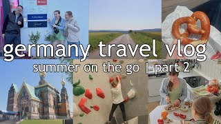 Being a German Student for a Day  Darmstadt amp Freiburg Germany  Europe Travel Vlog [upl. by Backer]