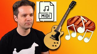 use a MIDI file to create a backing track [upl. by Guglielma]