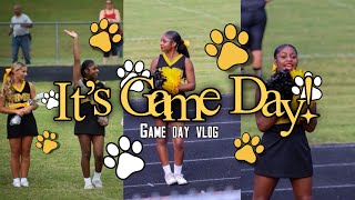 CHEER DIARIES Day in my LIFE middle school cheerleader  episode 1 “Game Day”🐅✨ [upl. by Nalehp]