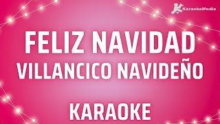 Villancicos  Feliz Navidad KARAOKE Instrumental y Letra [upl. by Siderf]