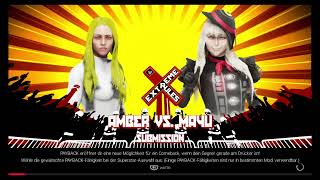 Amber vs Mayu ★ EXTREME RULES MATCH ★ WWE2K19 [upl. by Keyte197]