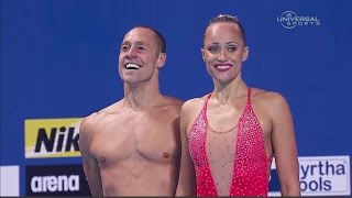 USA wins first Mixed Synchro Swim Champs  Universal Sports [upl. by Profant]