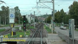 Stadtbahn Stuttgart linia U6 [upl. by Anastasius508]