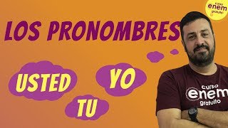 LOS PRONOMBRES PRONOMES DO ESPANHOL  Resumo de Espanhol para o Enem [upl. by Charlot545]