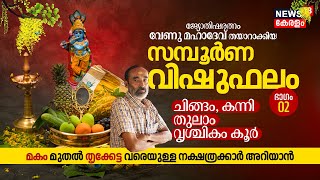 സമ്പൂർണ വിഷുഫലം 2024  Part 02  Chingam Kanni Thulam amp Vrischikam Rasi Makam  Thrikketta N18V [upl. by Iblok]