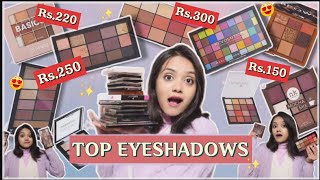 TOP 10 EYESHADOW PALETTE in INDIA  Affordable Eyeshadow palette Starting with Rs150  Anshika [upl. by Ilocin]