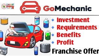 🚗CAR Workshop amp Spare Parts Business  GoMechanic Franchise Details  Business In Automobile Sector [upl. by Aoh]