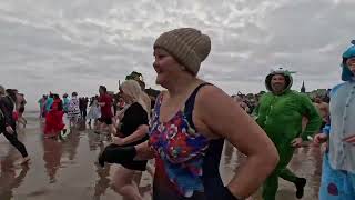 boxing day swim Saundersfoot HD 720p [upl. by Fotinas]