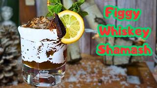 Fig Whiskey Shamash A Toast to Memories  Heartwarming Holiday Cocktail Recipe [upl. by Marquita]