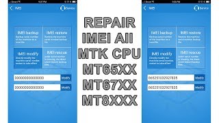 Repair IMEI MTK Engineering Mode [upl. by Suruat571]