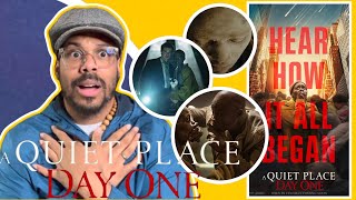 A Quiet Place Day One Trailer Reaction 2024 [upl. by Airekal]