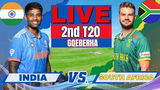 🔴 LIVE India vs South Africa Live  IND vs SA Live Match Today  Live match score amp gameplay [upl. by Oretna]