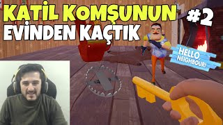 KATİL KOMŞUMUZUN EVİNDEN KAÇTIK ÇOK RİSKLİ OLDU  HELLO NEİGHBOR 2BÖLÜM [upl. by Tidwell]