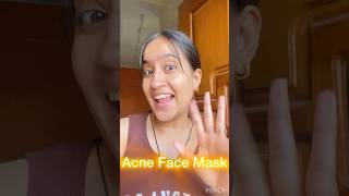 Home Made Acne Face Mask🕉️ trending minivlog skincare vlog beauty [upl. by Einnaoj216]